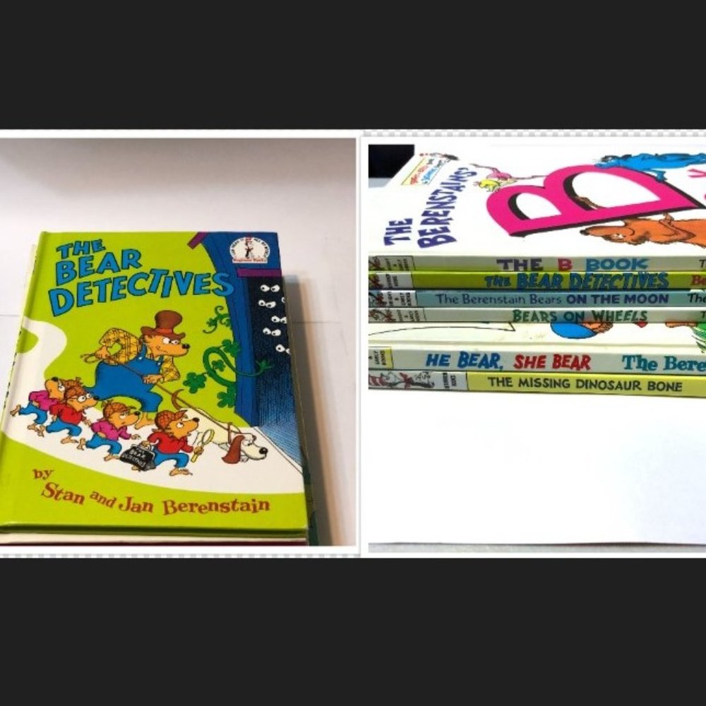 Six Classic Berenstain Bears Children's Books